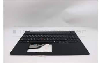 Lenovo 5M11S10106 C-Abdeckung mit Tastatur, Griechisch, schwarz