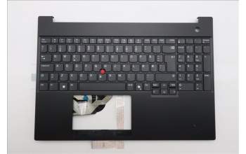 Lenovo 5M11S10114 C-Abdeckung mit Tastatur, Norwegisch, schwarz