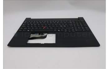 Lenovo 5M11S10126 C-Abdeckung mit Tastatur, Skandinavien, schwarz