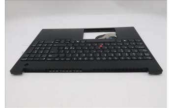 Lenovo 5M11S10126 C-Abdeckung mit Tastatur, Skandinavien, schwarz
