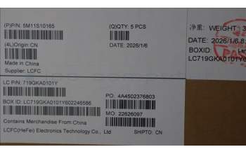 Lenovo 5M11S10165 C-Abdeckung mit Tastatur, Arabisch, schwarz, Hintergrundbeleuchtung, US