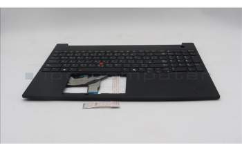 Lenovo 5M11S10165 C-Abdeckung mit Tastatur, Arabisch, schwarz, Hintergrundbeleuchtung, US