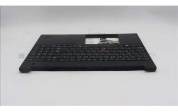 Lenovo 5M11S10165 C-Abdeckung mit Tastatur, Arabisch, schwarz, Hintergrundbeleuchtung, US