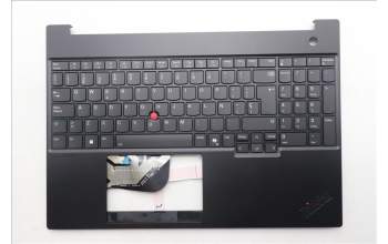 Lenovo 5M11S10173 C-Abdeckung mit Tastatur, Spanisch, schwarz, Hintergrundbeleuchtung