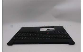 Lenovo 5M11S10174 C-Abdeckung mit Tastatur, Spanisch, schwarz, Hintergrundbeleuchtung