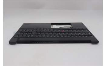 Lenovo 5M11S10179 C-Abdeckung mit Tastatur, Deutsch, schwarz, Hintergrundbeleuchtung