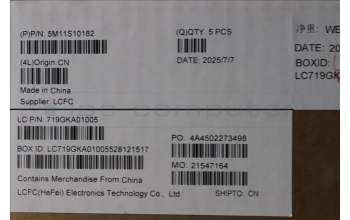 Lenovo 5M11S10182 C-Abdeckung mit Tastatur, Griechisch, schwarz, Hintergrundbeleuchtung