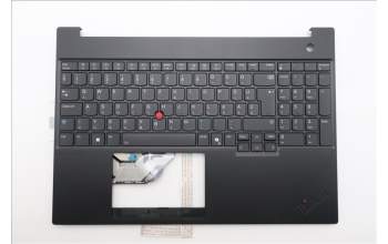 Lenovo 5M11S10185 C-Abdeckung mit Tastatur, Ungarisch, schwarz, Hintergrundbeleuchtung