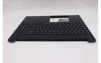 Lenovo 5M11S10185 C-Abdeckung mit Tastatur, Ungarisch, schwarz, Hintergrundbeleuchtung