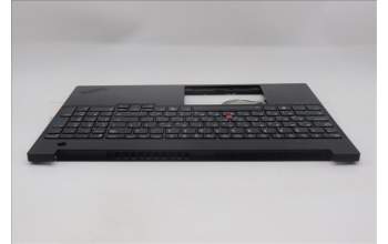 Lenovo 5M11S10188 C-Abdeckung mit Tastatur, Hebräisch, schwarz, Hintergrundbeleuchtung