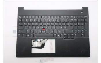 Lenovo 5M11S10199 C-Abdeckung mit Tastatur, Russisch, schwarz, Hintergrundbeleuchtung