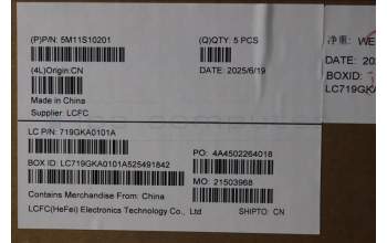 Lenovo 5M11S10201 C-Abdeckung mit Tastatur, Russisch, schwarz, Hintergrundbeleuchtung