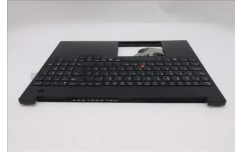 Lenovo 5M11S10209 C-Cover with keyboard, Swedish/Finnish, Black, Backlight, UK