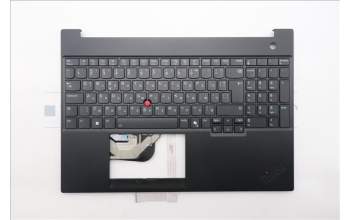 Lenovo 5M11S10229 C-Abdeckung mit Tastatur, Bulgarisch, schwarz, Hintergrundbeleuchtung, GB