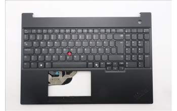 Lenovo 5M11S10306 C-Abdeckung mit Tastatur, Schwedisch/Finnisch, schwarz