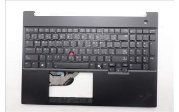 Lenovo 5M11S10346 C-Abdeckung mit Tastatur, Arabisch, schwarz, Hintergrundbeleuchtung, US