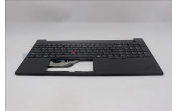 Lenovo 5M11S10346 C-Abdeckung mit Tastatur, Arabisch, schwarz, Hintergrundbeleuchtung, US