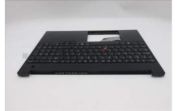 Lenovo 5M11S10349 C-Abdeckung mit Tastatur, Belgisch, schwarz, Hintergrundbeleuchtung, GB