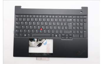 Lenovo 5M11S10356 C-Abdeckung mit Tastatur, Spanisch, schwarz, Hintergrundbeleuchtung
