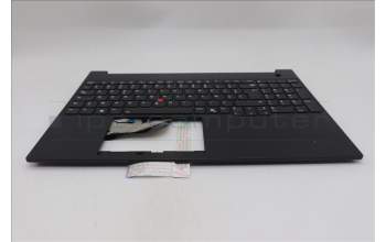 Lenovo 5M11S10358 C-Abdeckung mit Tastatur, Französisch, schwarz, Hintergrundbeleuchtung