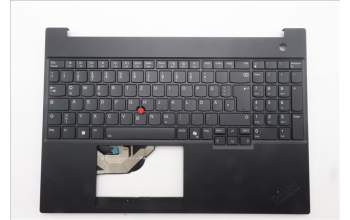 Lenovo 5M11S10360 C-Abdeckung mit Tastatur, Deutsch, schwarz, Hintergrundbeleuchtung