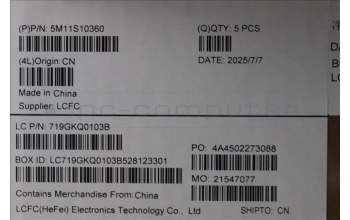 Lenovo 5M11S10360 C-Abdeckung mit Tastatur, Deutsch, schwarz, Hintergrundbeleuchtung