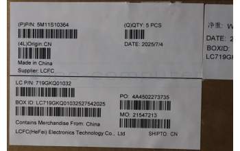 Lenovo 5M11S10364 C-Abdeckung mit Tastatur, Griechisch, schwarz, Hintergrundbeleuchtung