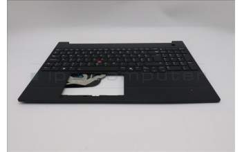 Lenovo 5M11S10367 C-Abdeckung mit Tastatur, Ungarisch, schwarz, Hintergrundbeleuchtung