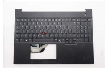 Lenovo 5M11S10373 C-Abdeckung mit Tastatur, Italienisch, schwarz, Hintergrundbeleuchtung