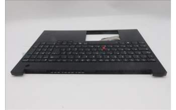 Lenovo 5M11S10373 C-Abdeckung mit Tastatur, Italienisch, schwarz, Hintergrundbeleuchtung