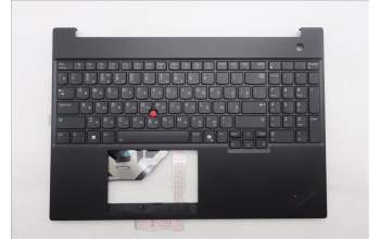 Lenovo 5M11S10383 C-Abdeckung mit Tastatur, Russisch, schwarz, Hintergrundbeleuchtung