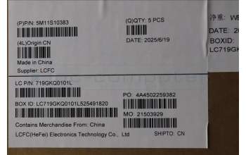 Lenovo 5M11S10383 C-Abdeckung mit Tastatur, Russisch, schwarz, Hintergrundbeleuchtung