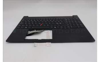 Lenovo 5M11S10394 C-Abdeckung mit Tastatur, Skandinavien, schwarz, Hintergrundbeleuchtung