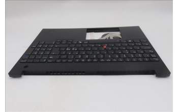 Lenovo 5M11S10394 C-Abdeckung mit Tastatur, Skandinavien, schwarz, Hintergrundbeleuchtung