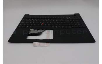Lenovo 5M11S10398 C-Abdeckung mit Tastatur, Schweiz, schwarz, Hintergrundbeleuchtung