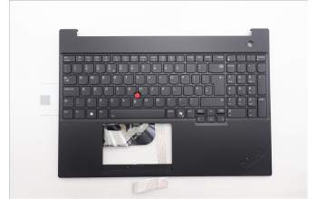 Lenovo 5M11S10403 C-Abdeckung mit Tastatur, Englisch (GB), schwarz, Hintergrundbeleuchtung