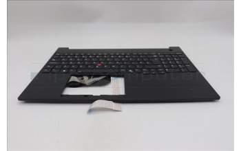 Lenovo 5M11S10403 C-Abdeckung mit Tastatur, Englisch (GB), schwarz, Hintergrundbeleuchtung