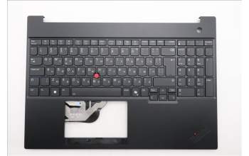 Lenovo 5M11S10412 C-Abdeckung mit Tastatur, Bulgarisch, schwarz, Hintergrundbeleuchtung, GB