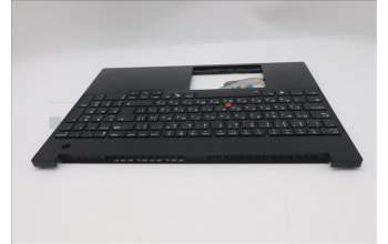 Lenovo 5M11S10412 C-Abdeckung mit Tastatur, Bulgarisch, schwarz, Hintergrundbeleuchtung, GB