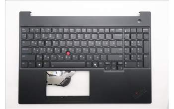 Lenovo 5M11S10439 C-Abdeckung mit Tastatur, Ukraine, schwarz, Hintergrundbeleuchtung