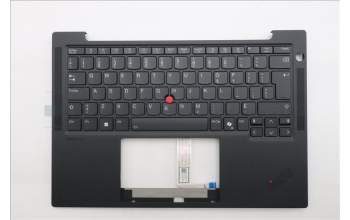 Lenovo 5M11S15561 C-Abdeckung mit Tastatur, Französisch (Kanada) 058, schwarz, Hintergrundbeleuchtung, GB