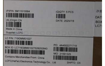 Lenovo 5M11S15564 C-Abdeckung mit Tastatur, Arabisch, schwarz, Hintergrundbeleuchtung, US