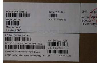 Lenovo 5M11S15579 C-Abdeckung mit Tastatur, Tschechisch/Slowakisch, schwarz, Hintergrundbeleuchtung, GB