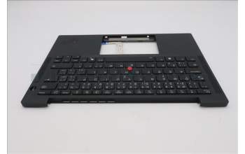 Lenovo 5M11S15579 C-Abdeckung mit Tastatur, Tschechisch/Slowakisch, schwarz, Hintergrundbeleuchtung, GB