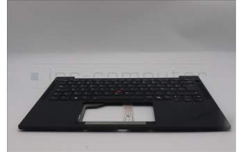 Lenovo 5M11S15594 C-Abdeckung mit Tastatur, Französisch, schwarz, Hintergrundbeleuchtung