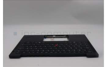 Lenovo 5M11S15594 C-Abdeckung mit Tastatur, Französisch, schwarz, Hintergrundbeleuchtung