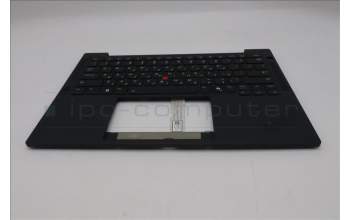 Lenovo 5M11S15606 C-Abdeckung mit Tastatur, Hebräisch, schwarz, Hintergrundbeleuchtung