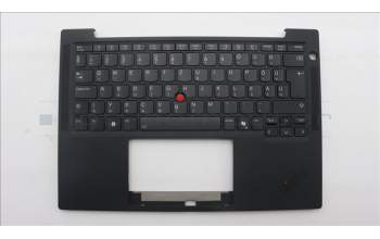 Lenovo 5M11S15609 C-Abdeckung mit Tastatur, Ungarisch, schwarz, Hintergrundbeleuchtung