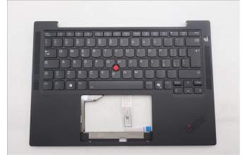 Lenovo 5M11S15615 C-Abdeckung mit Tastatur, Italienisch, schwarz, Hintergrundbeleuchtung