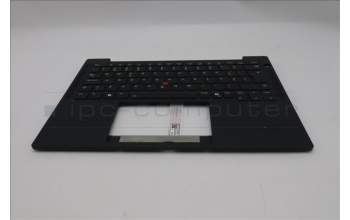 Lenovo 5M11S15635 C-Abdeckung mit Tastatur, Portugiesisch, schwarz, Hintergrundbeleuchtung